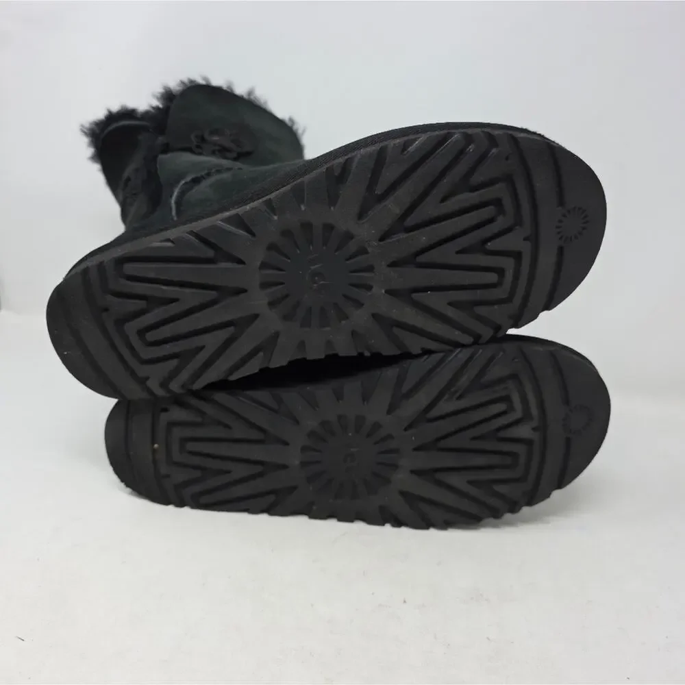 UGG AUSTRALIA Women's BAILEY MARIKO Boots in Black Size 8